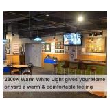 $47 PAR38 Flood Light, 4 Pack Dimmable 150W 120V, 2800K Warm White