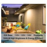 $47 PAR38 Flood Light, 4 Pack Dimmable 150W 120V, 2800K Warm White