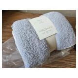 Reversible Ombre Cozy Knit Throw Blue/Gray - Threshold