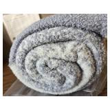 Reversible Ombre Cozy Knit Throw Blue/Gray - Threshold