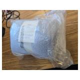 Reversible Ombre Cozy Knit Throw Blue/Gray - Threshold