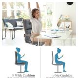 Giantex Tufted Outdoor Patio Chair Cushion, 4.5" High Back Cushion