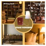 Wooden Bookshelf Lamp with Bulb, Vintage Book Sconce, Classic