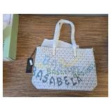 $60 Fashion Handmade Large Faux Leather Laptop Tote, 15.6 inch