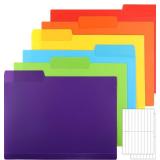 EOOUT 30pcs Colored File Folders, 9