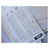 ChrisDowa Blackout Curtains 120L, Grommet, Greyish White