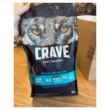 Crave Grain Free Dog Food, White Fish & Salmon, 4 lb. Bag