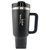 Cream Colored Liqui-Flow Tumbler 40oz - Stainless Steel, Double Wall Vacuum