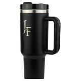 Cream Colored Liqui-Flow Tumbler 40oz - Stainless Steel, Double Wall Vacuum