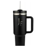 Cream Colored Liqui-Flow Tumbler 40oz - Stainless Steel, Double Wall Vacuum