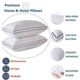 ONE Gehannah Bed Pillow, Luxury Plush, Microfiber, Side/Back Sleepers