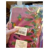 2 pack!! 68ft Mexican Party Banners, 9 Patterns Plastic Papel Picado