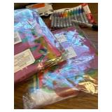 2 pack!! 68ft Mexican Party Banners, 9 Patterns Plastic Papel Picado