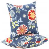JMGBird Outdoor Waterproof 18x18" Pillows for Patio & Sofa