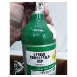 Medical Grade Oxygen Cylinders - USP Compressed, Box of 9, Empty