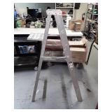 Vintage Montgomery Ward Industrial Grade Ladder