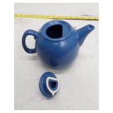 Chantal Blue Ceramic Teapot