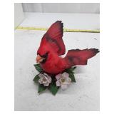 Lenox Cardinal Porcelain Figurine with Flowers