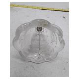 Mikasa Crystal Bell with Gold Tone Hanger