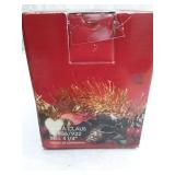 Mikasa Crystal Bell with Gold Tone Hanger