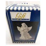 Vintage Gift Collection Jade Porcelain Angel Figurine