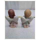Vintage Homco Angel Figurines Set of 2