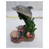 Decorative Dolphin Coral Reef Figurine
