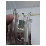 Vintage MIKASA Germany Crystal Star Votive Candle Holder