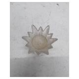 Vintage MIKASA Germany Crystal Star Votive Candle Holder