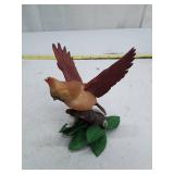 Lenox Female Cardinal Figurine with Flowers