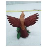 Lenox Female Cardinal Figurine with Flowers