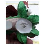 Lenox Female Cardinal Figurine with Flowers