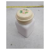 Vintage Avon Country Garden Charisma Beauty Dust Container