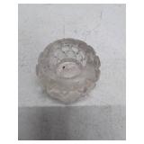 Vintage Cut Glass Crystal Tealight Holder
