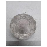 Vintage Cut Glass Crystal Tealight Holder
