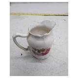 Vintage Floral Porcelain Creamer