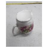 Vintage Floral Porcelain Creamer