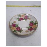 Vintage Floral Porcelain Dessert Plates