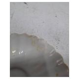 Vintage J&G Meakin Classic White Shell Dish