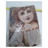 Lillian Vernon Decorative Portrait Tapestry Panel, Angel Tapestry Throw