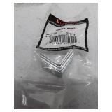 Corner Braces, 5 packs of 4 ea, 20 total, with screws