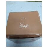 Hallmark Ceramic Mug with Illustrated Cat Design and Motivational Message