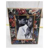 Vintage Hallmark Tapestry Wood Picture Frame 5x7