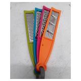 4-Piece Colorful Grater Set