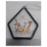 Hexagonal Pressed Flower Wall Hanging