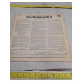 Ives Symphony No. 4 - Leopold Stokowski/American Symphony Orchestra Vinyl LP