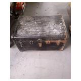 Vintage Industrial Steamer Trunk