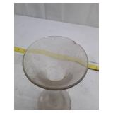 Vintage Clear Glass Laboratory Flask