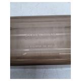 Vintage Pyrex Smoke Glass Baking Dish