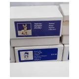 Vintage Porcelain Nativity Scene Set with Stable